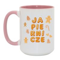 Duży Biało-Różowy 450 ml