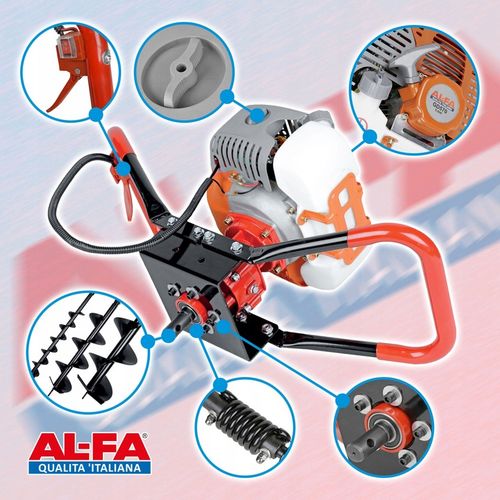 WIERTNICA GLEBOWA ŚWIDER SPALINOWY DO GLEBY ZIEMI 3 WIERTŁA PRZEDŁUŻKA MOC na Arena.pl