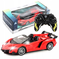 SPORTOWY SAMOCHÓD ZDALNIE STEROWANY AUTO R/C NA PILOTA PREZENT DLA CHŁOPCA