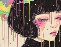 Plakat 65x50cm Strugi Kolorów