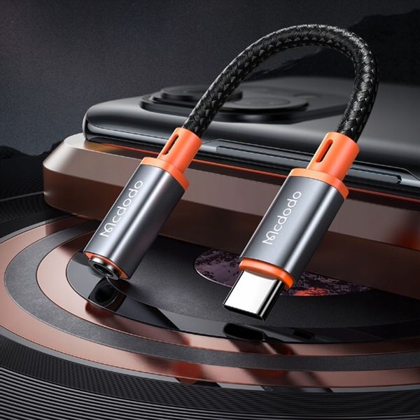 PRZEJŚCIÓWKA ADAPTER USB C MINI JACK Z DAC MCDODO zdjęcie 2