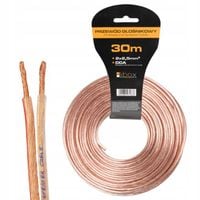 KABEL PRZEWÓD GŁOŚNIKOWY GRUBY DWUŻYŁOWY CAR-AUDIO CCA 2 x 2,5 mm 30 m