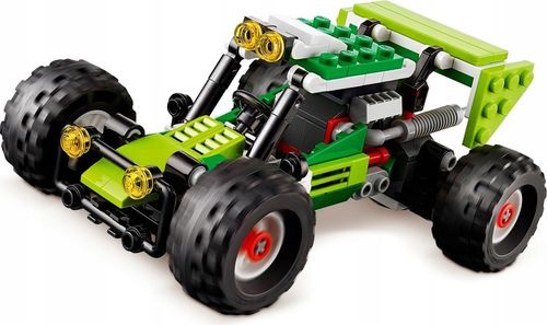 LEGO 31123 CREATOR SAMOCHÓD TERENOWY BUGGY KOPARKA QUAD 3w1 na Arena.pl