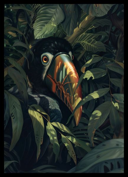 Plakat 29,7x42cm Skryty Tukan zdjęcie 2