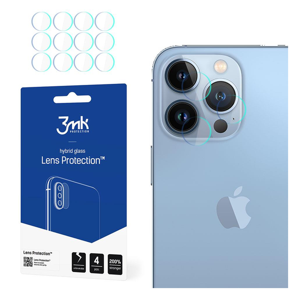 apple iphone 13 pro max - 3mk lens protection zdjęcie 2