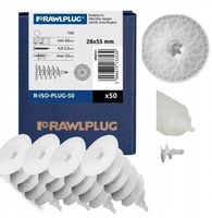 RAWLPLUG Kołek Spiralny do styropianu do mocowania w izolacji 55mm 50szt