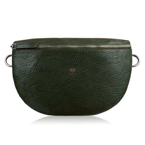 nerka damska skórzana ciemnozielona saszetka pojemna paolo peruzzi t-36-pgb na Arena.pl