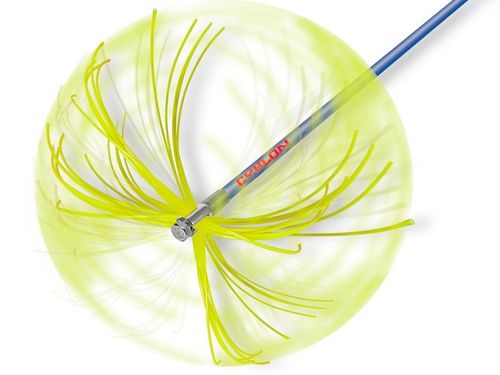 ZESTAW TURBO DO CZYSZCZENIA KOMINA OD DOŁU 7m CYKLON na Arena.pl