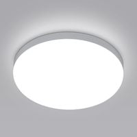 LAMPA SUFITOWA LED LAMPA PLAFON BIAŁY ŁAZIENKOWA IP54 WODOODPORNA 6500K
