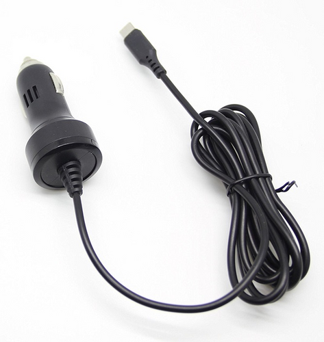 Solidna ładowarka samochodowa 2,5m USB typu C 2,4A na Arena.pl
