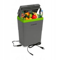 Przenośna LODÓWKA TURYSTYCZNA na piknik ELEKTRYCZNA LODÓWKA samochodowa 22l