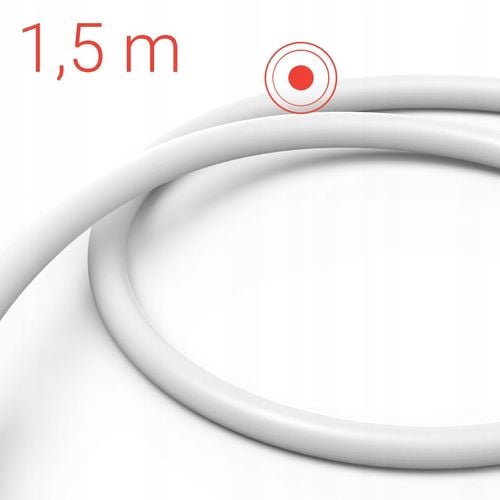 Kabel HAMA Ładujący/data Flexible USB-A - Lightning 1.5m Biały na Arena.pl