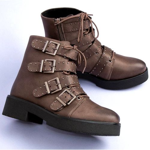 Brązowe botki workery r.39 na Arena.pl