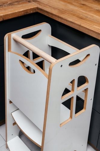 Kitchen Helper - Tower Step Montessori - Pomocnik Kuchenny bezpieczny na Arena.pl