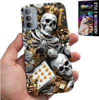 ETUI DO MOTOROLA G31 / G41 - KRÓL POKER KOŚCI AS WZORY DLA MĘŻCZYZN