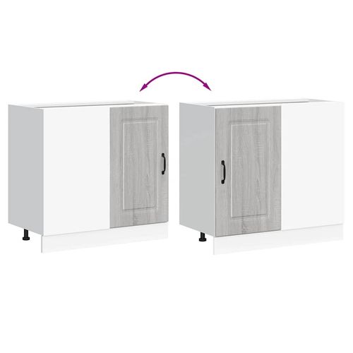 Szafka kuchenna dolna, Kalmar, szary dąb sonoma na Arena.pl