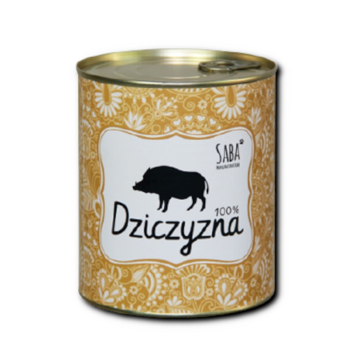 (W) SABA Konserwa dzik 100% 850 g na Arena.pl