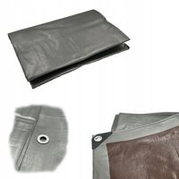 Plandeka 3x8 GRUBA 210G WZMACNIANA MROZOODPORNA WODOODPORNA PŁACHTA UV++