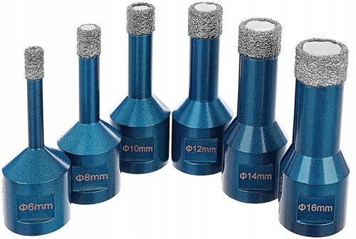 WIERTŁO DIAMENTOWE KORONKA DO TWARDEGO GRESU M14 OTWORNICA 8MM NA na Arena.pl