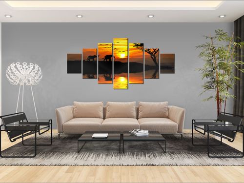 Obraz drukowany płótno 7 elementów 210x100 GRATIS na Arena.pl