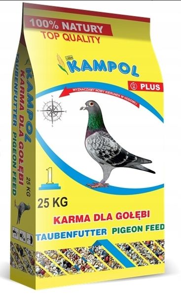 Karma dla gołębi STANDARD S Kampol 25kg zdjęcie 1