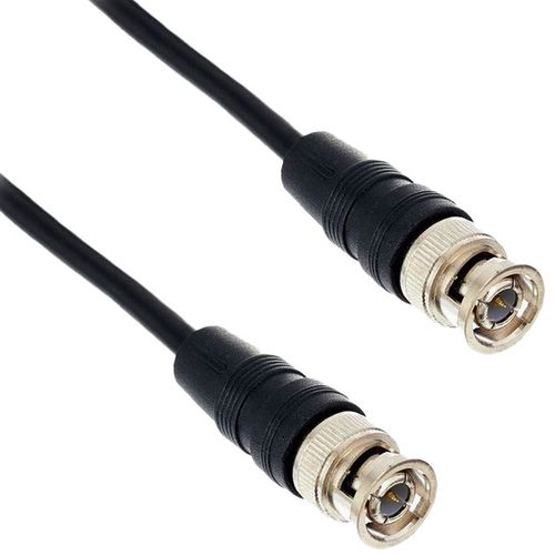 Kabel przewód antenowy BNC 5 m czarny 50 Ohm RG58 pro snake na Arena.pl