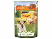 FRISKIES KURCZAK Z MARCHEWKĄ 85G PIES SZASZETKA