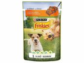 FRISKIES KURCZAK Z MARCHEWKĄ 85G PIES SZASZETKA