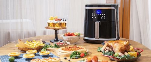 Frytkownica Beztłuszczowa XXL Aigostar Cube Air Fryer 1900W 7L na Arena.pl