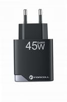 Szybka ładowarka GAN 45W 2 porty kostka do Google Pixel 8 Pro