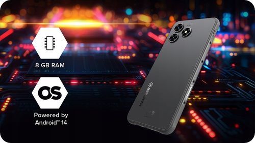 Smartfon Hammer Blade Va 5G 8/128Gb 6,56'' Nfc 6000Mah Czarny na Arena.pl