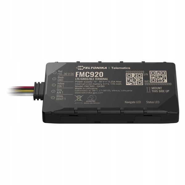 Teltonika FMC920 lokalizator GPS tracker bluetooth zdjęcie 1