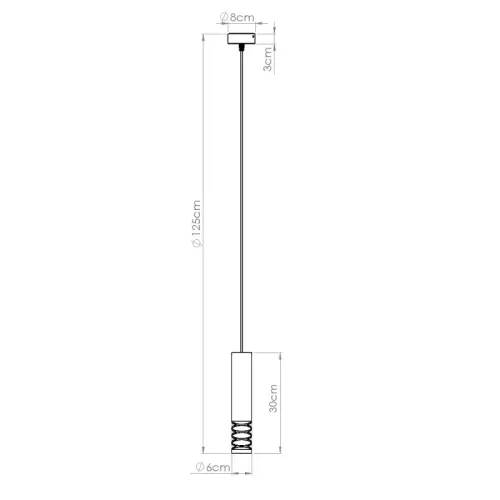 Lampa wisząca LAMI 1 biały na Arena.pl