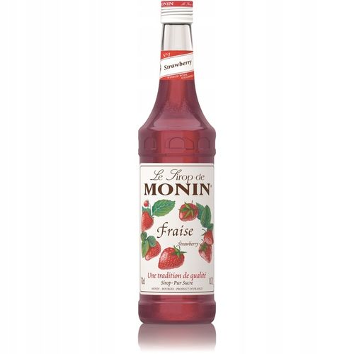 Syrop smakowy MONIN STRAWBERRY - truskawkowy 700ml na Arena.pl