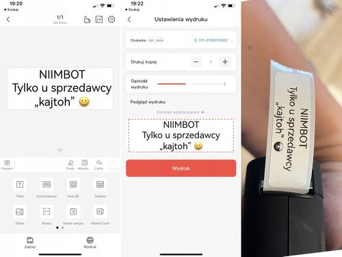 NIIMBOT TAŚMA do B18 Biała TERMOTRANSFEROWA na Arena.pl