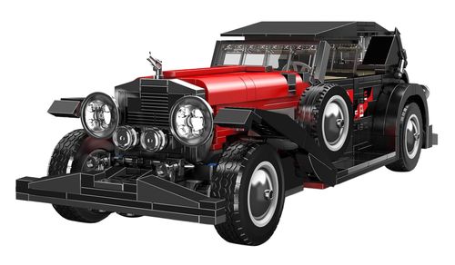 Zestaw Klocków Pojazd Retro Czerwony 1308El. na Arena.pl