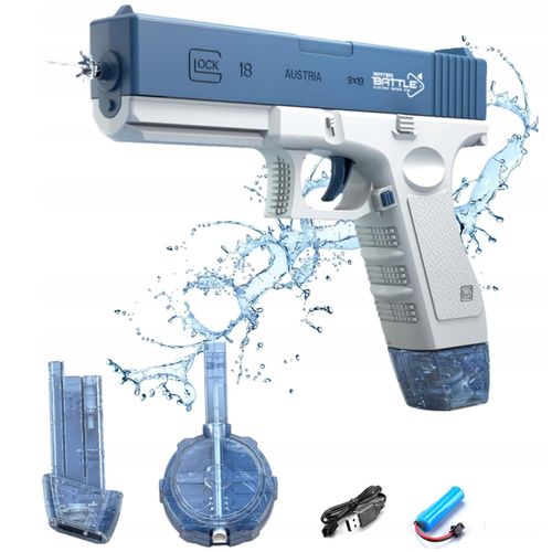 ELEKTRYCZNY AUTOMATYCZNY PISTOLET NA WODĘ GLOCK na Arena.pl