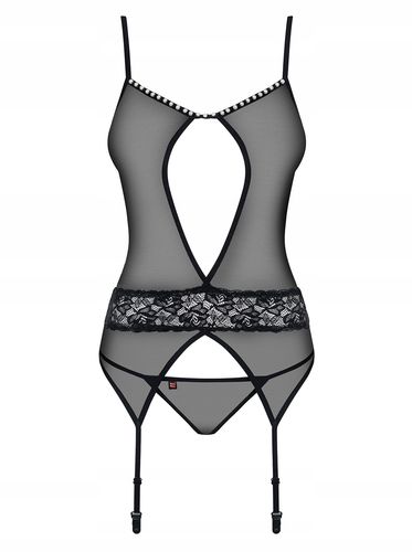 812-COR-1 gorset z uroczymi perełkami i stringami. na Arena.pl