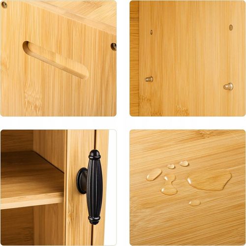 CHLEBAK DREWNIANY POJEMNIK NA CHLEB PIECZYWO DUŻY 37x29x20 CM na Arena.pl