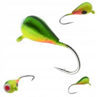 Mormyszka Wolframowa przynęta Podlodowa przelotowa