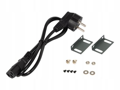 SWITCH POE DO KAMER 4xPOE 100Mbps 2xUpLINK 75W BLOW Extend mode na Arena.pl