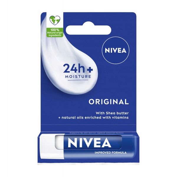 NIVEA ORIGINAL CARE Pomadka ochronna do ust 5,5ml zdjęcie 1