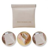 organizer na wkładki higieniczne, elegancka saszetka do torebki, ekoskóra