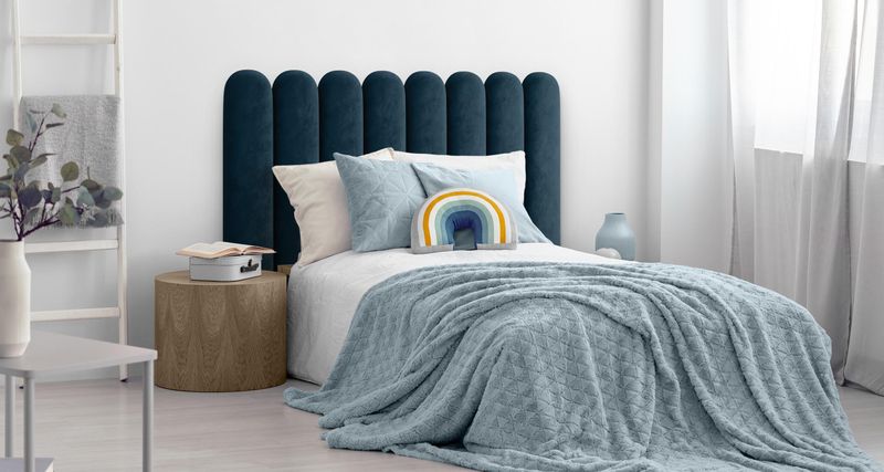 PANELE TAPICEROWANE DLA DZIECI PŁOTEK GRANATOWY 100cm x 20cm zdjęcie 6