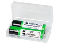 Akumulator 18650 li-ion 2szt 2600mAh blaszki 3,6V SONY/Murata + BOX