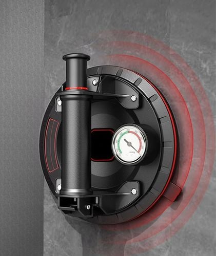 UCHWYT PRZYSSAWKA Z MANOMETR POMPKĄ DO GLAZURY PŁYTEK MECHANICZNA na Arena.pl