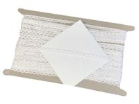 Koronka Bawełniana C - 002 (1 mb ) Biała