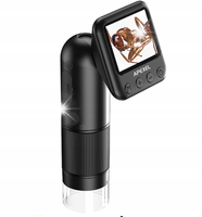 Mikroskop Cyfrowy Labolatoryjny 20-200x + Ekran LCD 2.0'' Zdjęcia Filmy HD