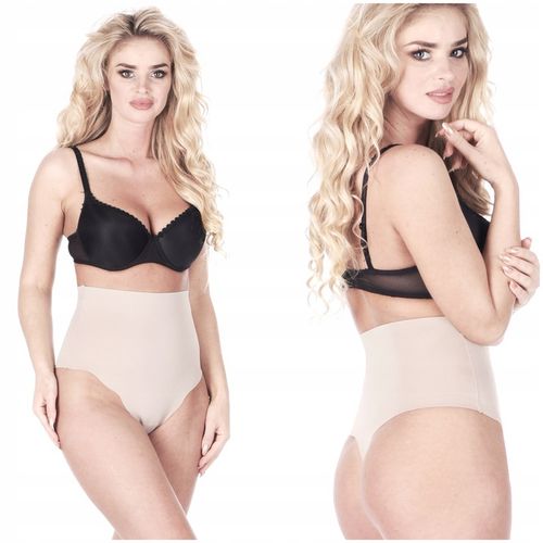 Orirose wysokie MAJTKI stringi WYSZCZUPLAJĄCE brzuch modelujące LASEROWE na Arena.pl