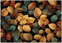 Fototapeta Winylowa Do Sypialni Salonu Liście 400x280